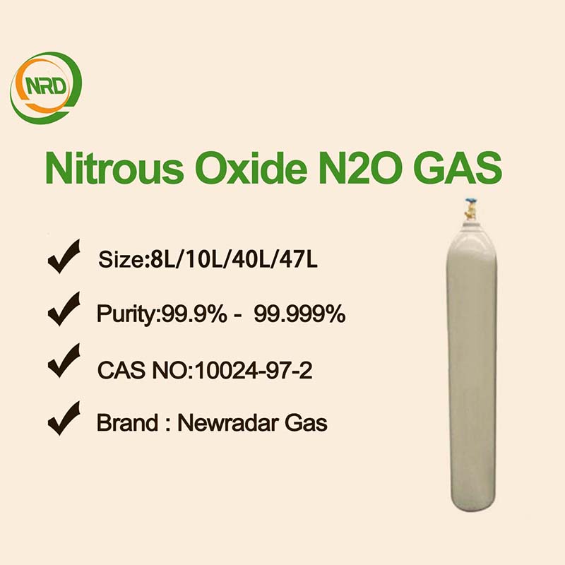 Gaz d'oxyde nitreux N2O